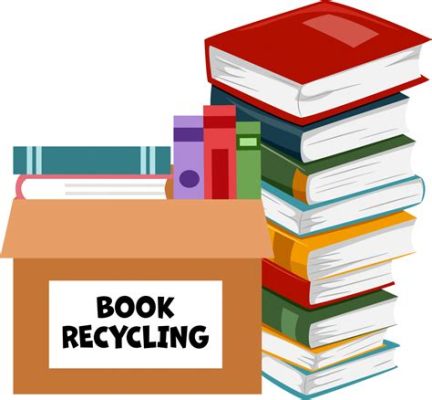 can i put books in the recycle bin? Should we consider the environmental impact of recycling books?