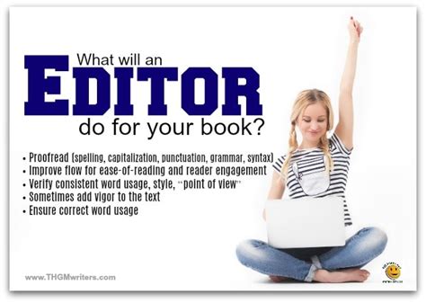 what do editors do for books what makes a good editor?